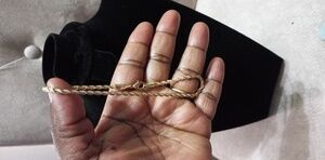 Elegant Gold Rope ANKLET.